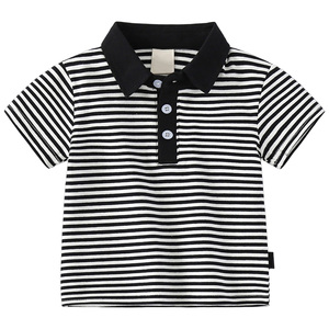 Camiseta Polo de Golf Informal para Niños, 100% Algodón, con Logotipo Personalizado, Manga Corta, Secado Rápido, Transpirable y Ecológica - Product Image 1