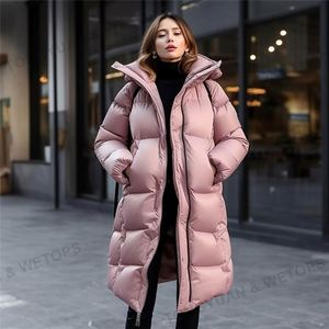 Abrigo largo 100% algodón poliéster de invierno, calidad premium para mujer, transpirable, chaqueta acolchada cálida de moda para primavera e invierno. - Product Image 6