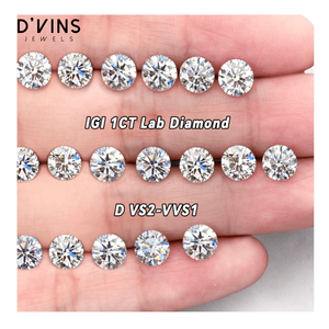 D'vins Jewels - Diamantes Sueltos Creados en Laboratorio CVD, Corte Brillante Redondo, de 5.35ct~6.79ct, para Joyería - Product Image 2