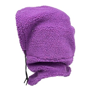 MANTIC ENTERPRISES Unisex <b>Purple</b> Plush Balaclava Adjustable Hooded Neck Warmer Outdoor Full Face Cover Adult Soft Fleece - Product Image 3