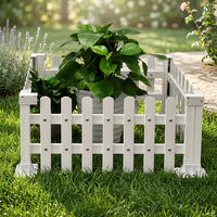 Panneau de clôture en vinyle PVC, clôture de jardin en composite WPC, 3 pieds, imperméable, décoratif pour extérieur, pour cour et patio
