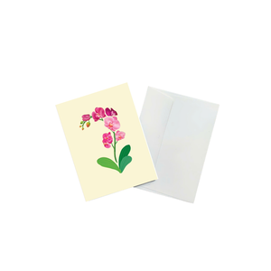 Tarjeta de Felicitación 3D Pop-Up con Diseño de Orquídea, Impresión Digital en Papel, Patrón Personalizado, Hecho a Mano en Vietnam, Fabricante ODM/OEM, Venta al Por Mayor - Product Image 6