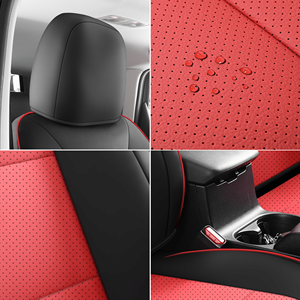 Fundas de Asiento de Cuero Nappa para Mazda CX5 S SV SR 2017-2021, Juego de Protectores de Asiento de Coche Hechos a Medida - Product Image 6