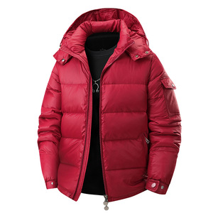 Winter Unisex Plus Zipper Puffer <b>Jacket</b> Stand Collar Outdoor Winter Lightweight <b>Packable</b> <b>Jackets</b> - Product Image 3
