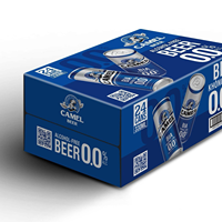 Bière sans alcool Camel Lager 330ml, lot de 24 canettes, stock en gros pour livraison – Meilleures ventes