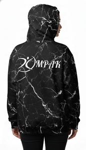 Sweat à capuche unisexe oversize décontracté moderne avec impression intégrale par sublimation pour les marques de vêtements streetwear - Product Image 2