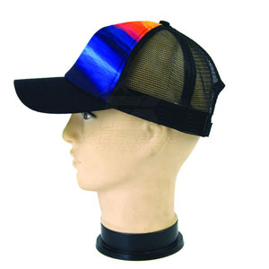 Gorra Trucker de Malla de Alta Calidad con Estampado Digital, Parte Trasera Ajustable, Costuras Duraderas, Unisex, Informal para Exteriores, Tejido Común - Product Image 3