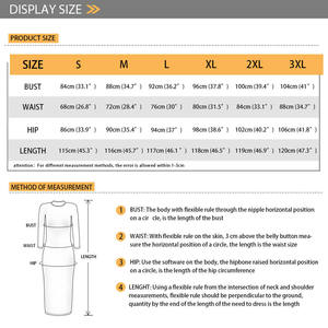 Vestido Largo Amarillo <span class=keywords><strong>con</strong></span> Estampado Tribal Polinesio, Manga Larga, Cola de Pez, Volantes en los Hombros, Diseño de Flores Tapa, Ropa Personalizada - Product Image 6