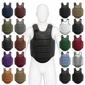 Chaleco Protector de Pecho de Alta Resistencia, Ajustable, con Acolchado de Espuma, para Entrenamiento de Artes Marciales, Golpeo y Combate, Chaleco de Alta Calidad - Product Image 1