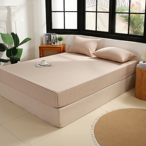 Sábana Plana de Algodón Verde Liso, 400 Hilos, Transpirable, para Todas las Estaciones, Uso Doméstico, Tamaño Adulto - Product Image 3