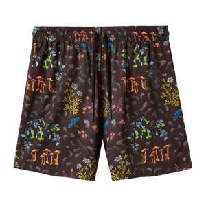 Pantalones Cortos Deportivos Casuales para Hombre, Negros, de Poliéster, Cintura Media, Estampado de Dragón, Secado Rápido, Cordón Elástico, Talla Grande, para Aventuras al Aire Libre - Product Image 5