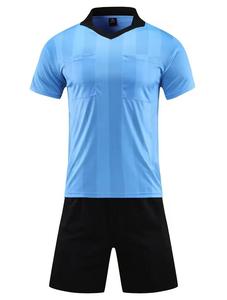 Ensemble de maillot de football pour hommes, polyester respirant, short, taille adulte - Product Image 4