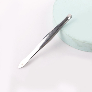 เครื่องมือวาดคิ้วระดับมืออาชีพ พร้อมปากคีบขนตาแบบเติมหมึกในตัว ทำจากสแตนเลสสตีล เพื่อความสมมาตรที่สมบูรณ์แบบ - Product Image 1