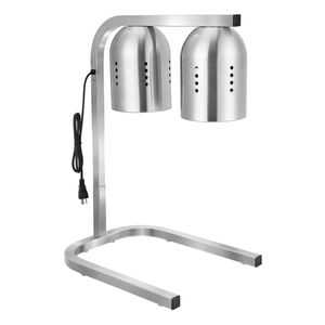 Lampada Riscaldante Commerciale da 500W per Alimenti, Elettrica Autoportante in Acciaio Inossidabile, per Scaldapatatine e Attrezzature per Mantenere Calde le Preparazioni - Product Image 1