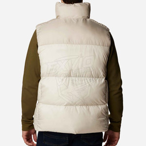 Chaqueta de Burbuja sin Mangas para Hombre, Fabricada en Pakistán, de Nailon/Poliéster, Ligera, Transpirable, para Invierno - Product Image 4