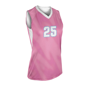 Camiseta de voleibol sin mangas, cómoda, 100% poliéster, de secado rápido, con logo y talla personalizados, lisa, en venta. - Product Image 1