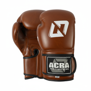 Professional 12oz 14oz Leather Muay Thai Kickboxing Gloves for Closure Adjustable Wrist <b>Strap</b> for Adults Kids Martial Arts - Product Image 4