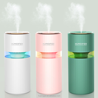 Diffuseur d'arômes intelligent de luxe pour voiture, huile essentielle pure à 100 %, humidificateur ultrasonique sans eau rechargeable par USB pour la maison et l'extérieur