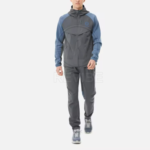 High Quality Solid Eco-Friendly <b>Men's</b> <b>Summer</b> Nylon Tracksuit Breathable Latest Design Best Material - Product Image 2