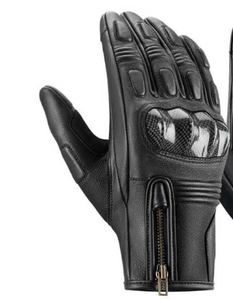Custom Design Motorcycle Safety <b>Gloves</b> with Carbon Fiber Protection <b>Touch</b> Screen Feature and Reinforced Palm Construction - Product Image 4