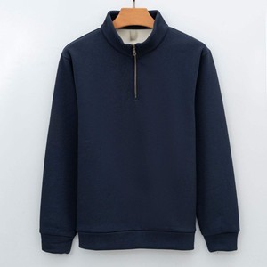 Sudaderas deportivas al por mayor con media cremallera y estilo atlético para marcas de ropa deportiva - Product Image 4