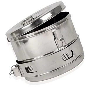 Tambour de stérilisation de précision pour la stérilisation des instruments médicaux et les solutions de stockage sécurisé - Product Image 1
