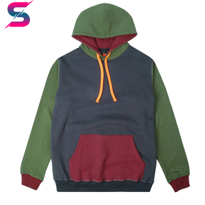 Hoodie à manches régulières léger, fabriqué à la main, en tissu doux de qualité supérieure, confortable, avec couleurs contrastées personnalisées - Product Image 4