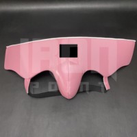 Guantes de Boxeo Personalizables Color Rosa Bebé, de Primera Calidad, con Agarre Ergonómico, Cuero Vacuno, Acolchado Grueso de 4 Capas, Transpirables y de Secado Rápido