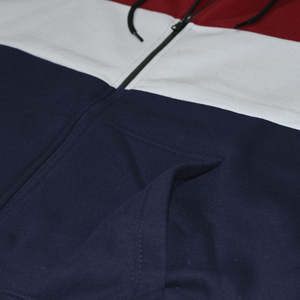 Sweat-shirts à capuche en molleton épais français, personnalisés avec impression intégrale, fermeture éclair, effet délavé, coupe courte pour hommes - Product Image 4