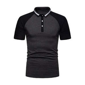 Camiseta Polo de Manga Corta para Hombre, Informal, Transpirable, Color Rojo Sólido, para Golf, con Logotipo Personalizado al por Mayor, Hecha de Poliéster - Product Image 3