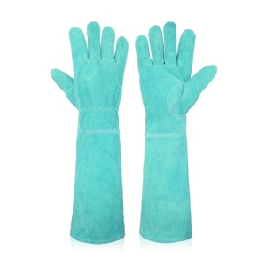 Equipo de Protección Personal, Guantes de Seguridad para Soldador, Diseño Personalizado CE, Piel de Vacuno, Antivibración, para Soldadura MIG/Arco de Argón - Product Image 4