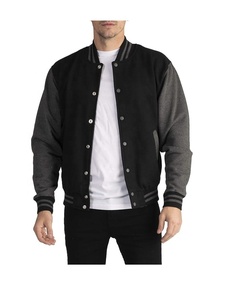 Pro Club Veste de baseball en molleton Varsity pour homme Veste sportive Letterman de qualité supérieure pour les sports universitaires pour la saison de printemps - Product Image 3