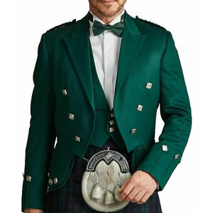 Blazer Homme Grande Taille Abordable en Velours Côtelé à Boutonnage Simple, Col Décontracté, Tissu Sergé Tissé, Manches Longues, Couleur Unie - Product Image 1