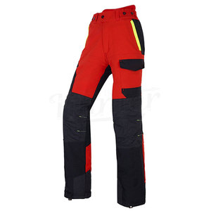 Pantalon de travail réfléchissant haute visibilité en polyester de qualité supérieure pour hommes, conforme à la norme ANSI Classe 1, avec LED clignotantes, noir, marque personnalisée, multi-poches - Product Image 4