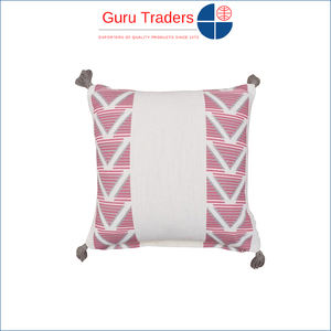 Customization Possible for Machine Washable 100% Genuine Quality Cotton Made Decorative Cotton Cushion Covers for Bulk Purchase - Product Image 4