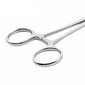 Pince à moustiques personnalisée avec logo doré, en acier inoxydable de haute qualité, vente en gros, porte-aiguille hémostatique, emballage optimal, meilleure pince à moustiques - Product Image 6