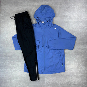 Chaqueta cortavientos clásica para hombre hecha con material transpirable que garantiza una comodidad superior, protección contra el viento y libertad de movimiento. - Product Image 4