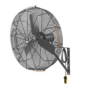 <b>Powerful</b> & Efficient Cooling for Any Space – Wall Mounted Fan with Adjustable Speeds – 120v - 30", Midnight Black - Product Image 1