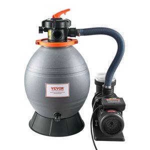 Krystal chiaro 6 vie valvola Multi-porto cestello filtro facile installazione piscina filtro a sabbia sistema pompa 16 piscina filtro piscina - Product Image 1