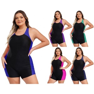 ชุดว่ายน้ำชิ้นเดียวสำหรับผู้หญิงชุดว่ายน้ำฟิตเนสขนาดพิเศษออกแบบได้ตามต้องการ - Product Image 1