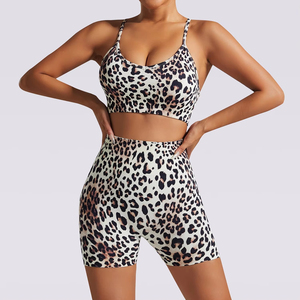 Conjunto de Yoga para Hombre, Tallas Grandes, Shorts de Color Sólido, 2 Piezas, Ropa Deportiva, 100% Spandex/Nylon, Secado Rápido, Venta Caliente - Product Image 3