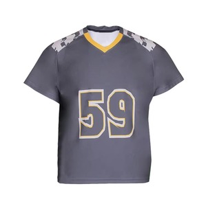 Diseña tus propios uniformes de lacrosse sublimados personalizados, reversibles, de secado rápido y con cuello en V, a la venta. - Product Image 3