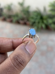 Handmade <b>Ring</b> Hexagon Shaped Meditation All Sizes Wholesale Supplier <b>Labradorite</b> 925 Sterling Silver Gemstone <b>Ring</b> - Product Image 3