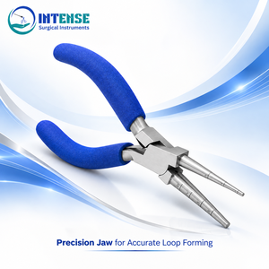 Professional Stainless Steel <b>Round</b> <b>Nose</b> Loop Forming <b>Pliers</b> Jewelry Making Wire Bending Precision Stepped Mandrel <b>Pliers</b> with Er - Product Image 4