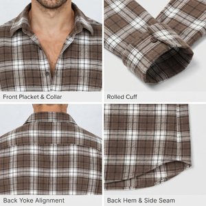 Wholesale <b>Men</b> Nightwear Flannel <b>Shirt</b> Button Down Plaid Sleeping <b>Shirt</b> Winter Wear Flannel Sleep Top <b>Men</b> Full Sleeve <b>Night</b> <b>Shirt</b> - Product Image 6