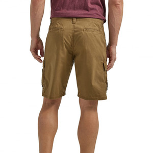 กางเกงทำงานขาสั้นสำหรับผู้ชายทรงเข้ารูปพร้อมกระเป๋าหลายช่องมีกระดุมผ่าหน้าพร้อมสายรัดเอวกางเกงทำงานขาสั้นสำหรับผู้ชาย - Product Image 6