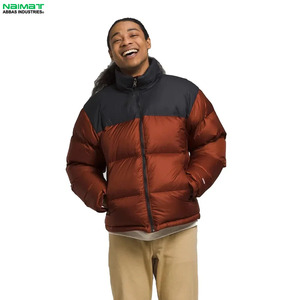 High Quality Windbreaker Elastic Cuff Puffer <b>Jacket</b> Men Soft Down Padding Hooded Cold Protection <b>Winter</b> Parka - Product Image 3