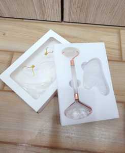 All multi colour crystal message <b>roller</b> Tiger Eye Facial <b>Roller</b> With Gua Sha Tool Polished Stone Set For Face <b>Massage</b> - Product Image 4