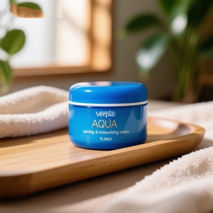 Crema Humectante Calmante, Apoyo para la Barrera Cutánea, Hidratación Ligera para el Cuidado Facial Diario, 110g - Product Image 1