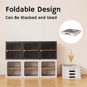 Organizzatore per Armadio in Acciaio e Legno, Design Pieghevole Singolo Robusto e Pratico, Caratteristica Antiscivolo, Installazione Rapida e Semplice - Product Image 5